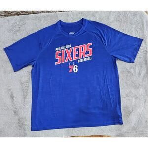 Philadelphia Sixers T Shirt  76ers NBA Basketball, Mens XXL, New